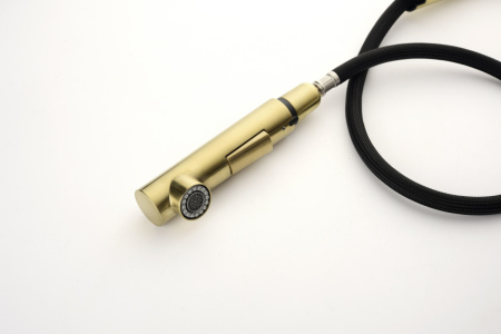 Смеситель для кухни Paulmark NEO Ne214419-BG на мойку золото